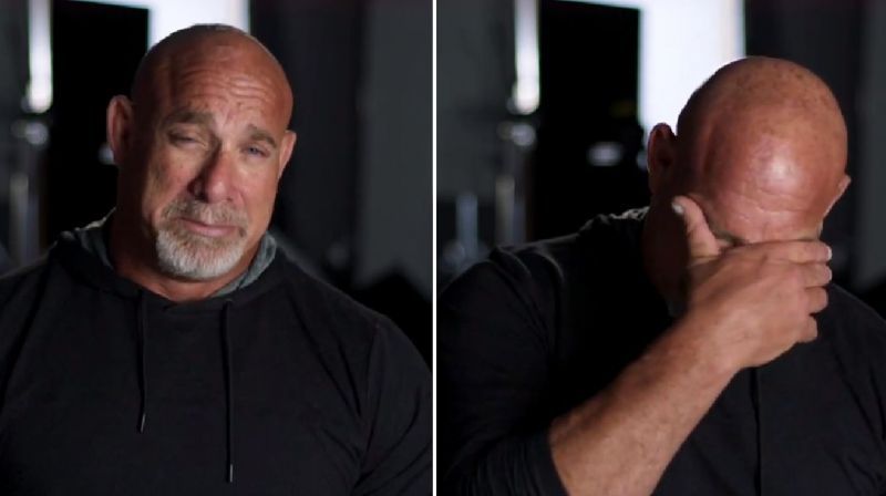 Goldberg in tears