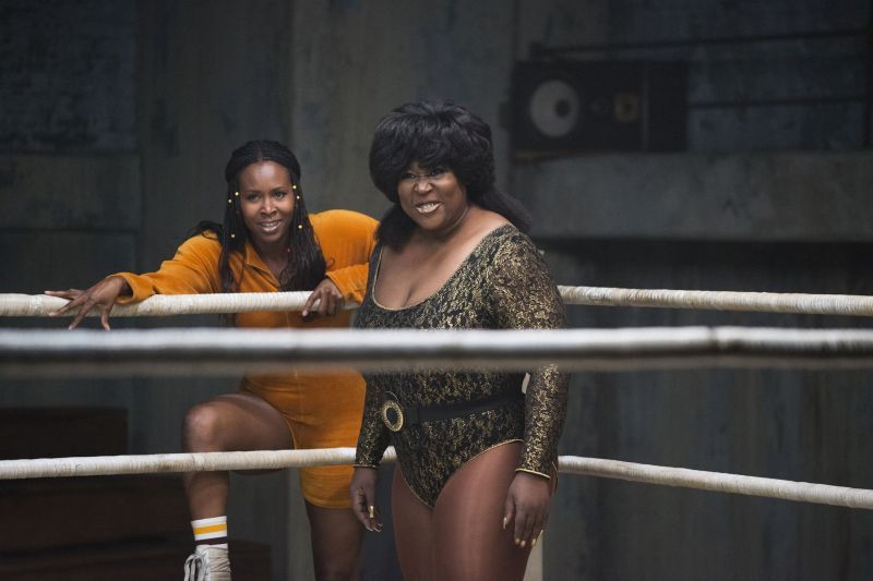 AEW's Awesome Kong in GLOW - Photo Credit TV Guide