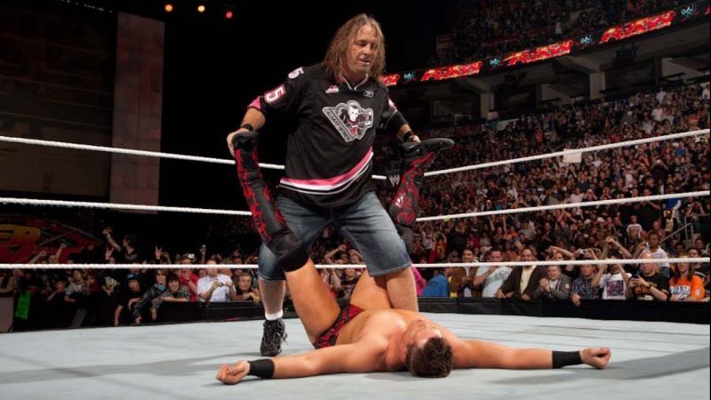 Bret Hart ended the Miz's United States Championship run in 2009-10