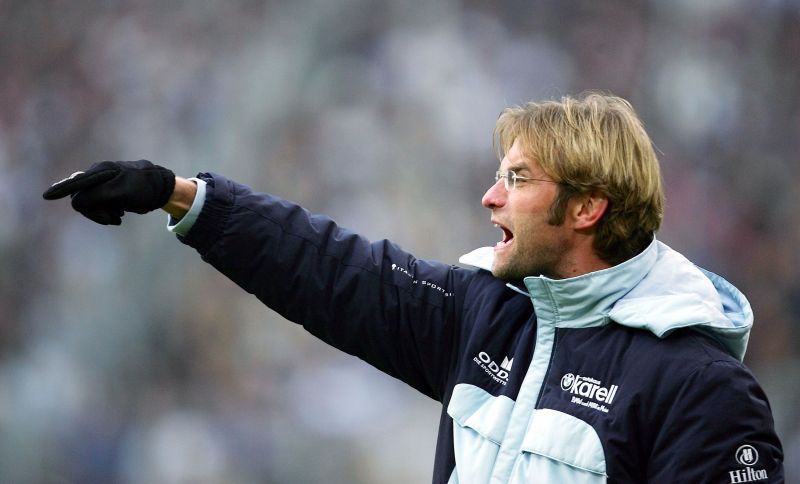 Jurgen Klopp during his Mainz days