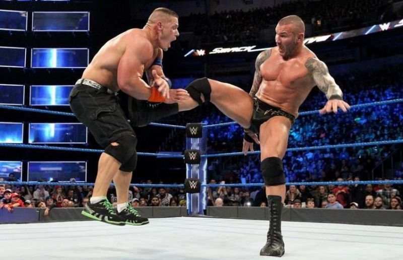 John Cena and Randy Orton have fought many times before.