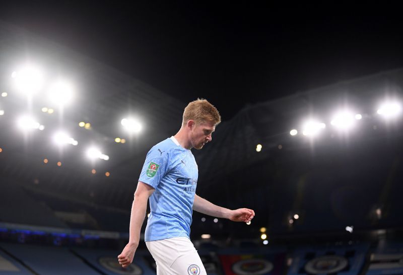Kevin De Bruyne is likely to remain on the sidelines