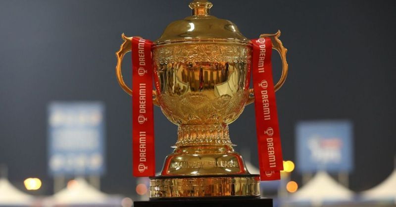 The coveted IPL trophy RR won the inaugural IPL in 2008