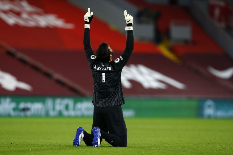 Alisson Becker could be available to face West Ham in the weekend