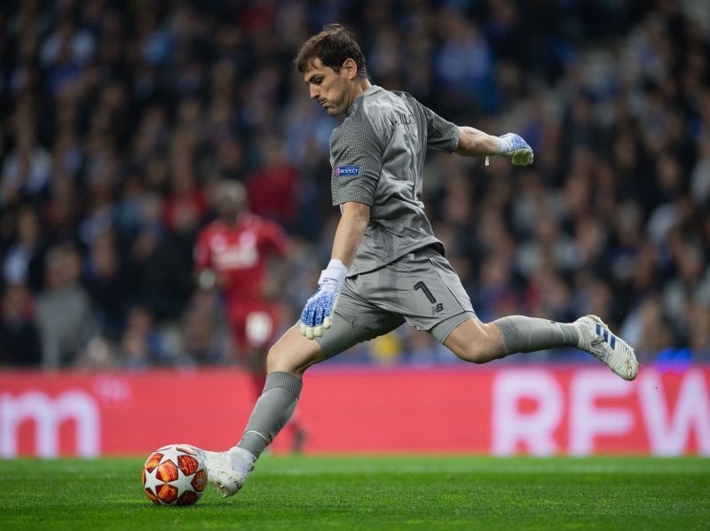 Iker Casillas playing for FC Porto