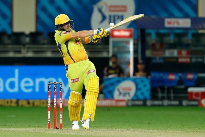 Shane Watson failed at supporting Gaikwad adequately in possibly his last IPL game. [PC: iplt20.com]