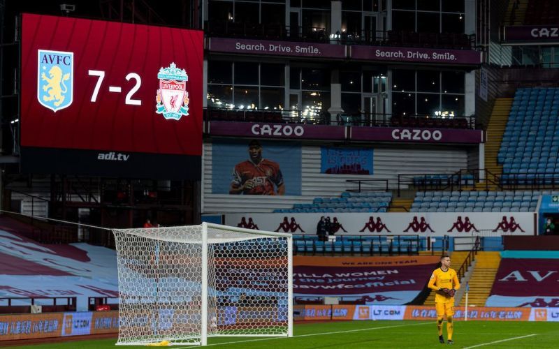 Liverpool crashed to a 2-7 defeat at Aston Villa in one of the big surprises of the Premier League season.