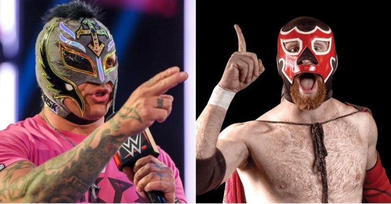 Rey Mysterio; Sami Zayn as El Generico