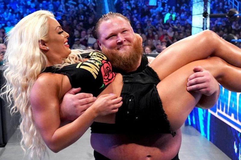 Mandy Rose with Otis