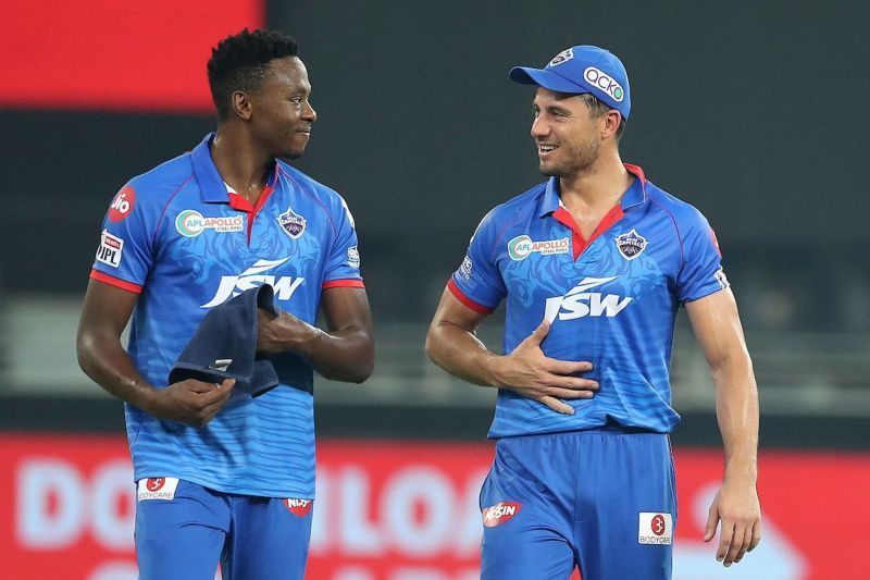 Kagiso Rabada (left) could be key to DC&#039;s plans (Image credits: iplt20.com)