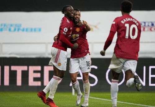 Manchester United registered a 4-1 win over Newcastle United on Saturday