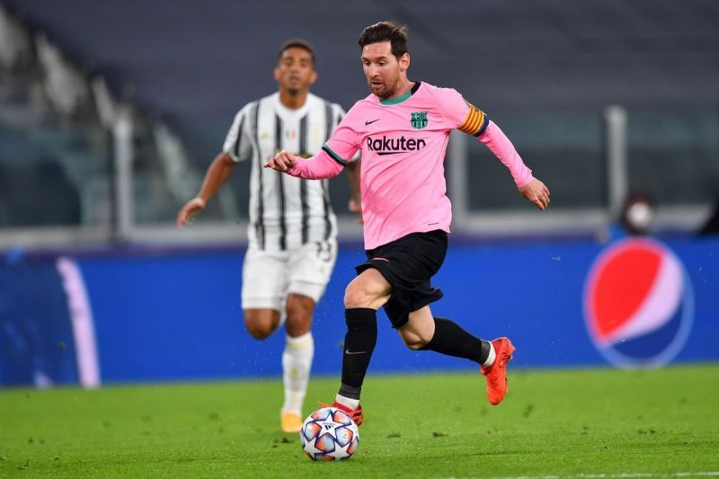 Lionel Messi was on target from the spot agaisnt Juventus.