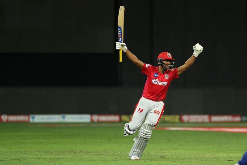 Mayank Agarwal hit the winning runs for KXIP in the second Super Over [P/C: iplt20.com]