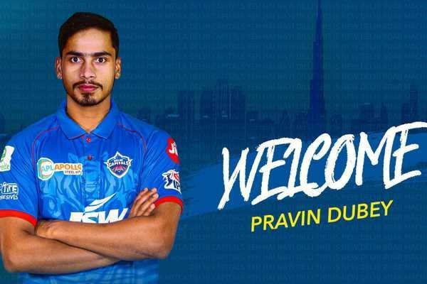 Pravin Dubey has stepped in for Amit Mishra at DC