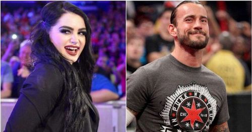 Paige and CM Punk