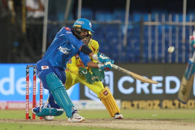 Axar Patel struck a couple of lusty blows to power his team home. (Image Credits: IPLT20.com)