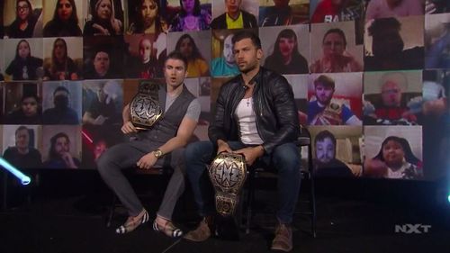 Tyler Breeze and Fandango, the NXT Tag Team Champions