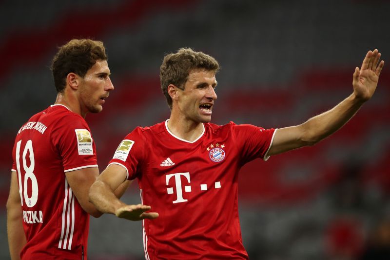 Thomas Muller has scored 46 goals in the Champions League as a midfielder.