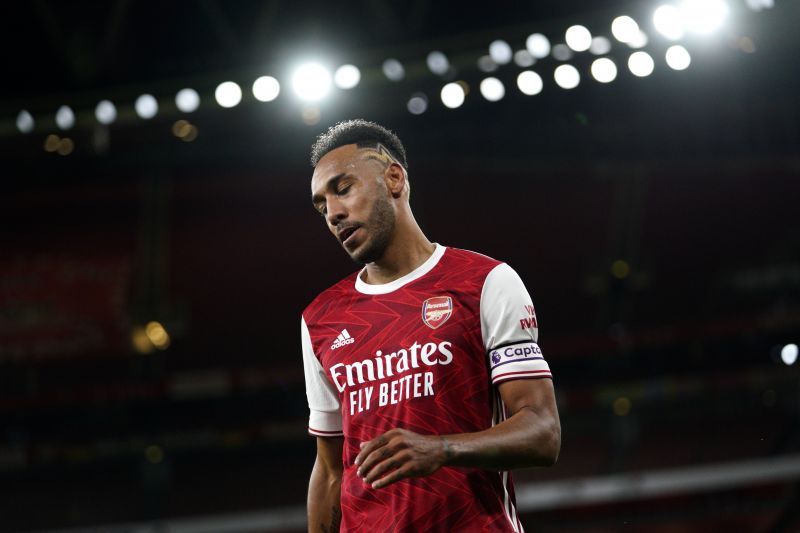 Aubameyang has struggled for goals this season