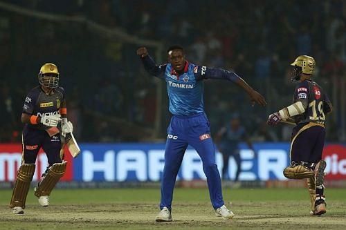 Delhi Capitals vs Kolkata Knight Riders. Pic: IPLT20.COM