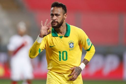 PSG star Neymar notched his fourth hat-trick for Brazil and is now their second-highest scorer.