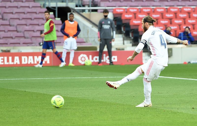 Ramos dispatched the spot-kick to give Real Madrid the lead