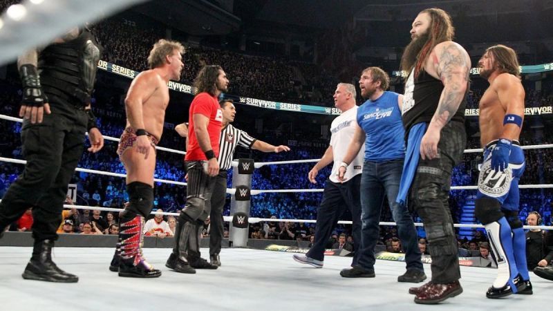 Team Raw vs Team Smackdown