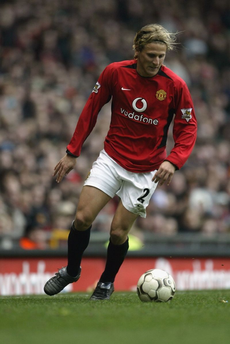 Diego Forlan of Manchester United...