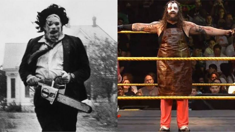 Leatherface (left) and Bray Wyatt (right)