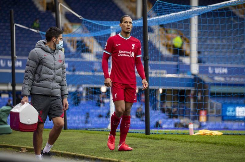 Virgil van Dijk faces a long spell on the sidelines