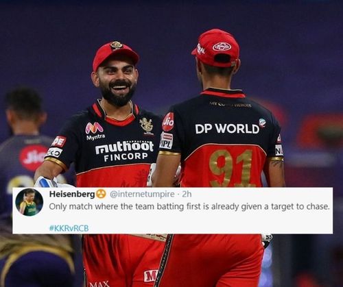 RCB picked up an 8 wicket victory over KKR