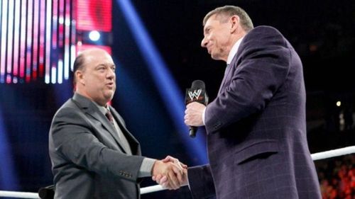 Paul Heyman and Vince McMahon