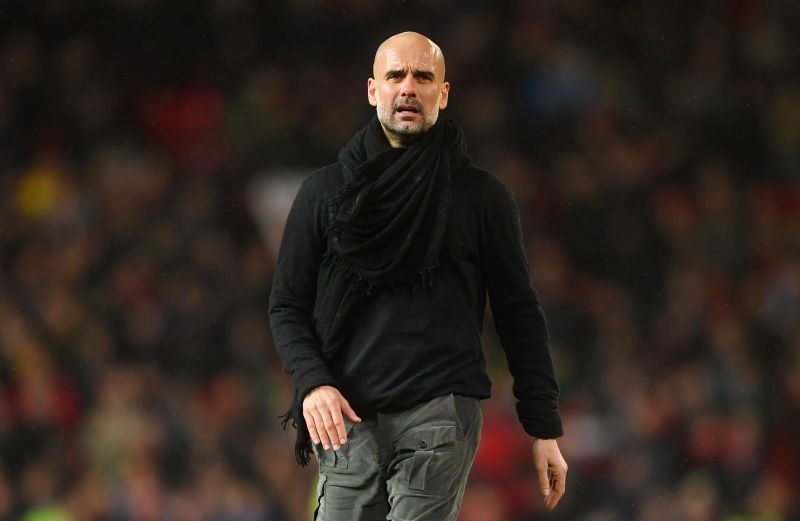 Manchester City manager Pep Guardiola