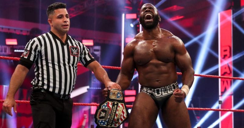 Apollo Crews held the US Championship on RAW.