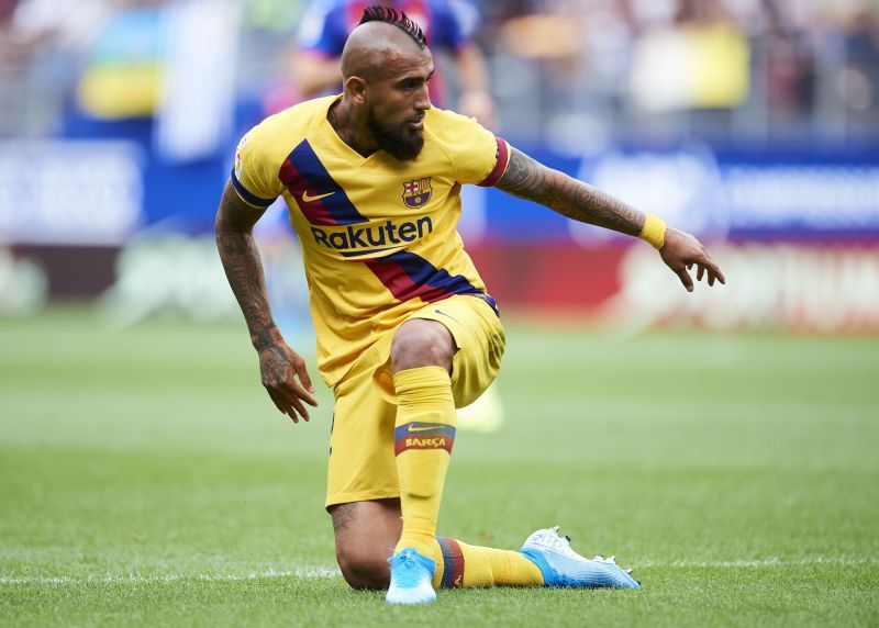 Vidal moved to Inter Milan at the start of this season