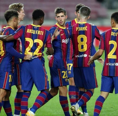 Ansu Fati and Pedri were on the scoresheet for Barcelona against Ferencvaros