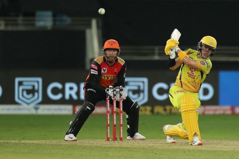 Sam Curran is being wasted lower down the order by CSK [PC: iplt20.com]