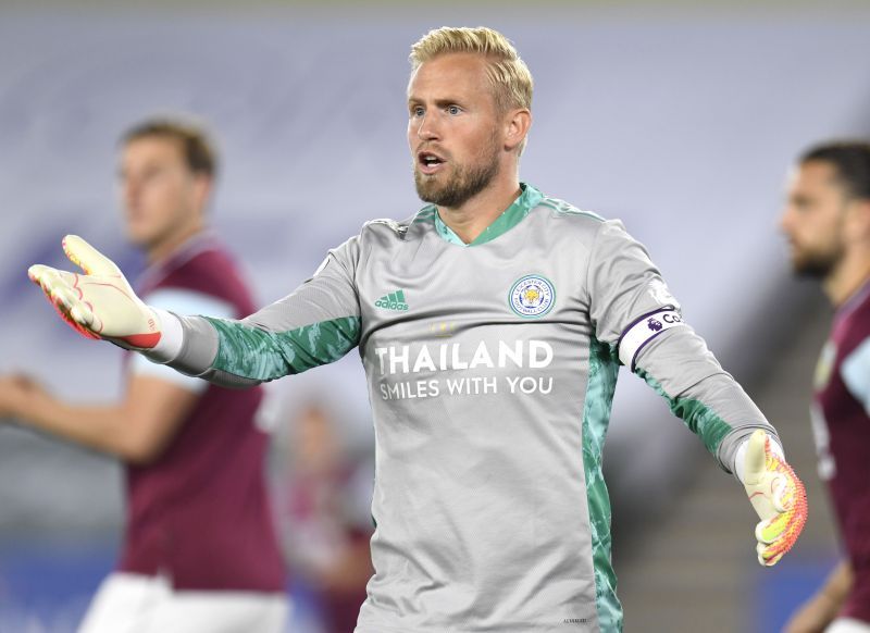 Leicester City goalkeeper Kasper Schmeichel