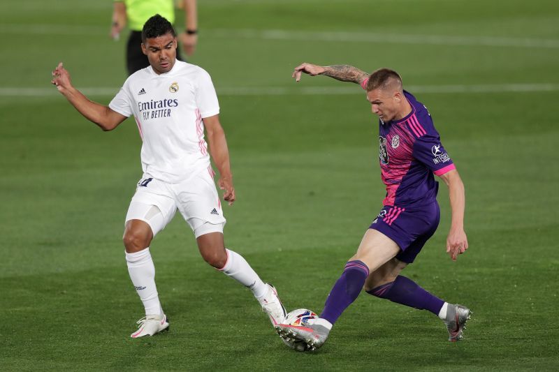 Casemiro (left)