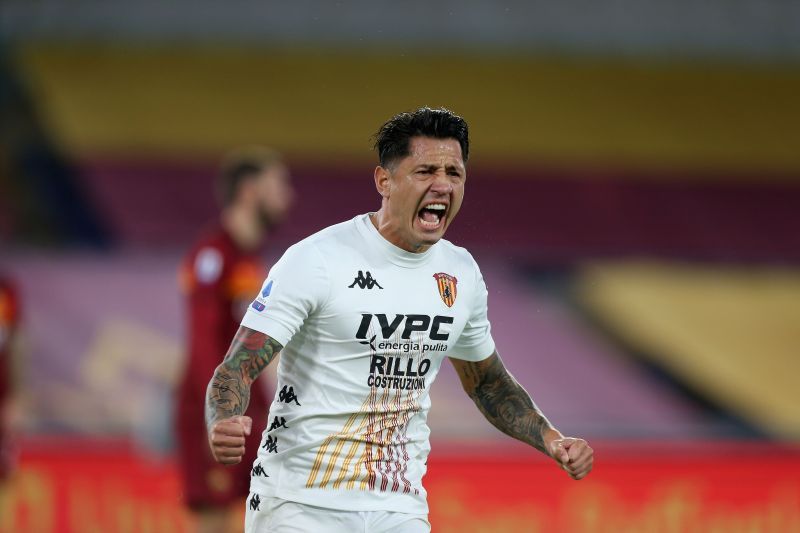 Gianluca Lapadula of Benevento Calcio