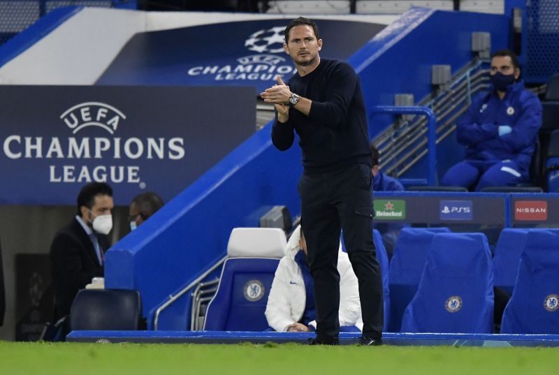 Chelsea boss Frank Lampard