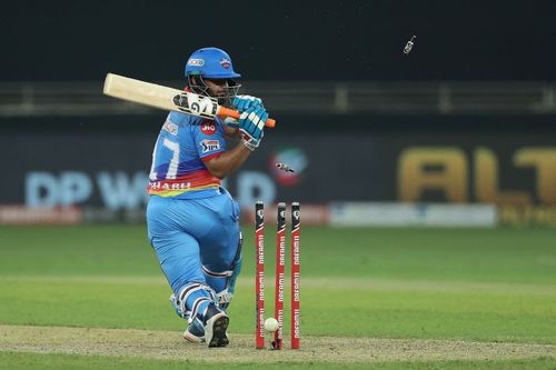 Rishabh Pant suffered a Grade 1 tear during the match against RR on Friday (Credits: IPLT20.com)