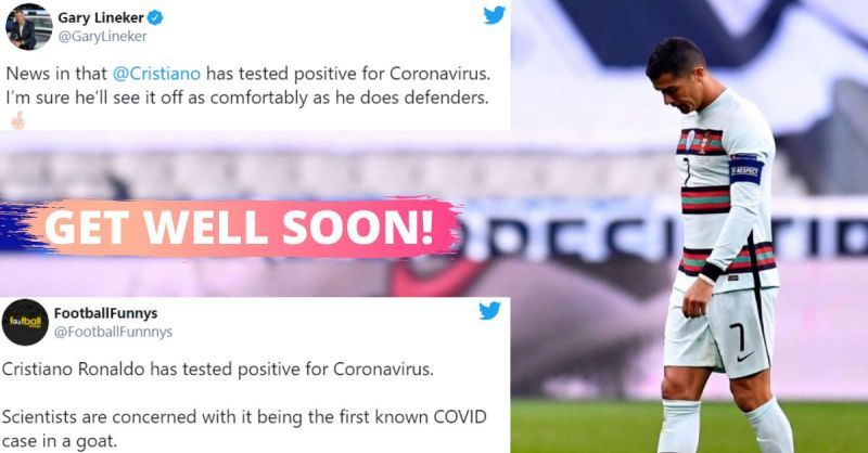 Cristiano Ronaldo has tested positive for COVID-19