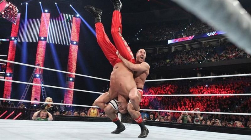 This Neutralizer to the Great Khali made Cesaro&#039;s WWE US Championship run memorable