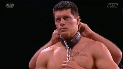 Cody Rhodes and Mr. Brodie Lee had a brutal match