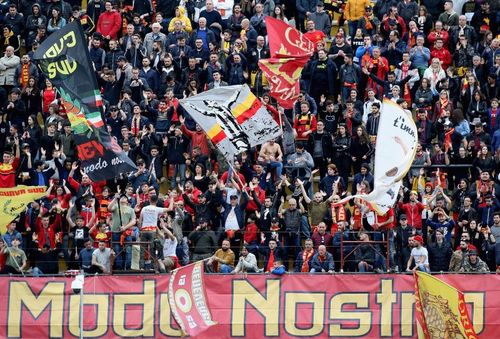 Supporters of Benevento Calcio v Hellas Verona FC - Serie A