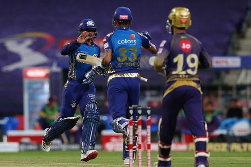 Mumbai Indians picked up a dominating 8-wicket win over KKR