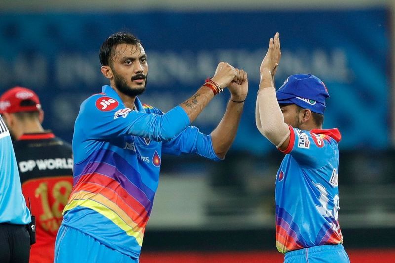 Axar Patel was adjudged the Man of the Match against RCB