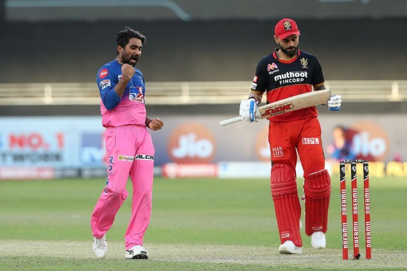 Padikkal and Kohli fell in successive deliveries