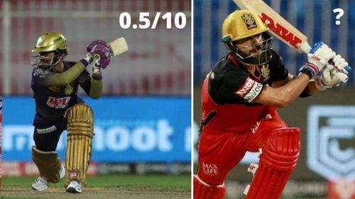 RCB cruised to a 82-run win over KKR